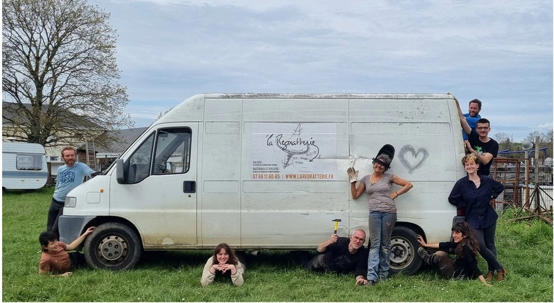 ancien camion de la Regratterie