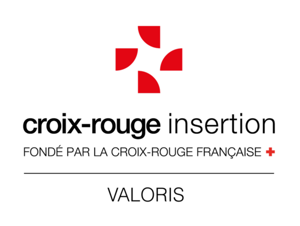 Logo de Croix-Rouge Insertion Valoris, partenaire sur la marque de mobilier en réemploi FiBR!